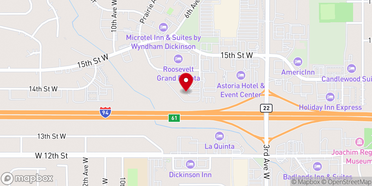 Map showing location of New Life Pentecostal Church