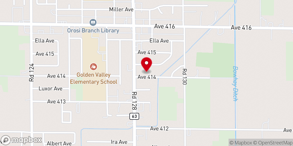Map showing location of Christ The True Vine Church