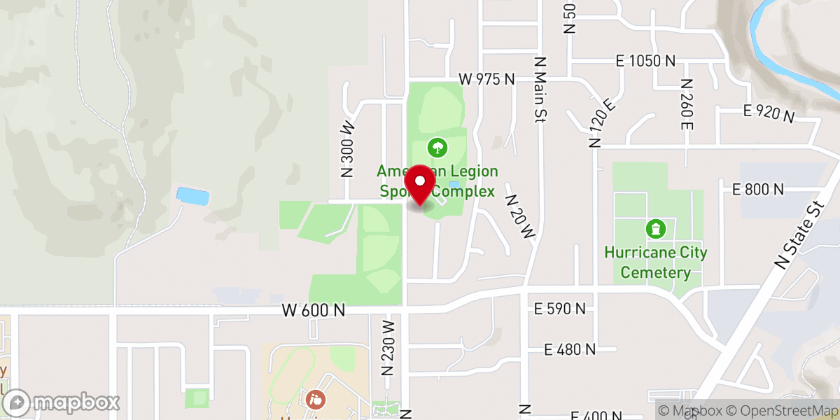 Map showing location of St. Faustina Catholic Church