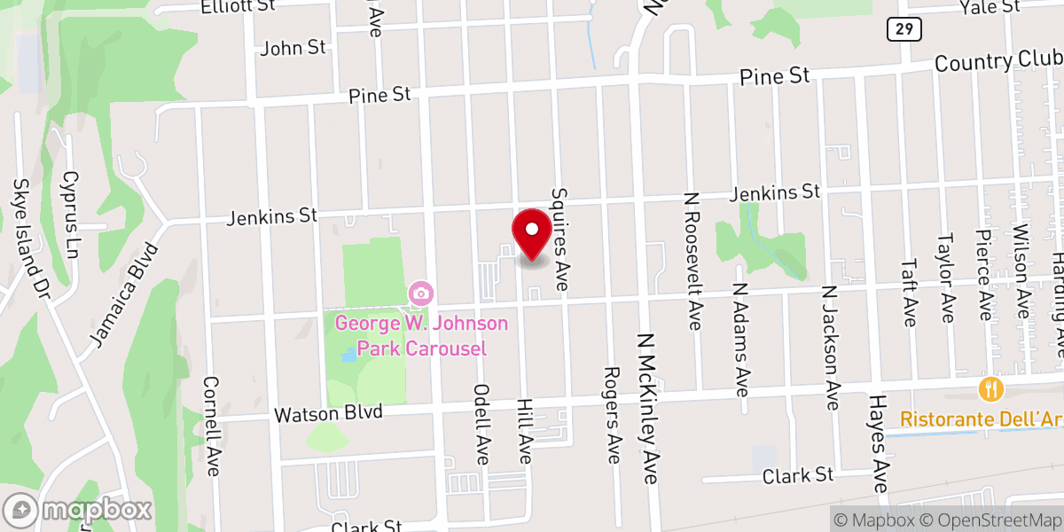 Map showing location of St Peter Paul Russian Orthodox Church