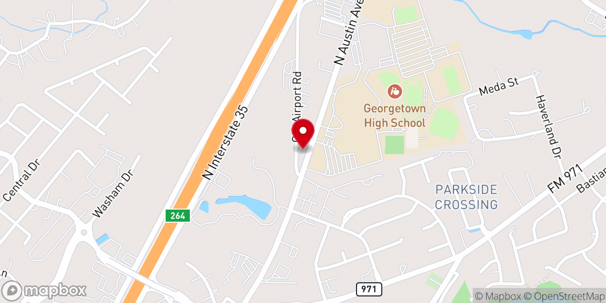 Map showing location of Deliverance Temple