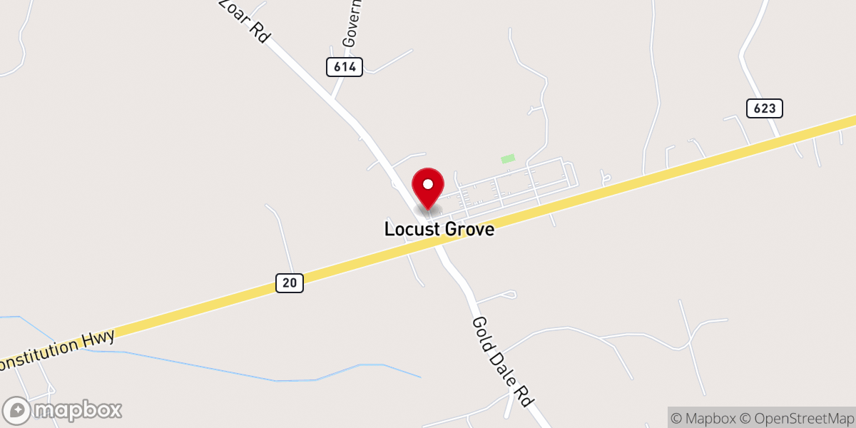 Map showing location of Behold Ministries Inc