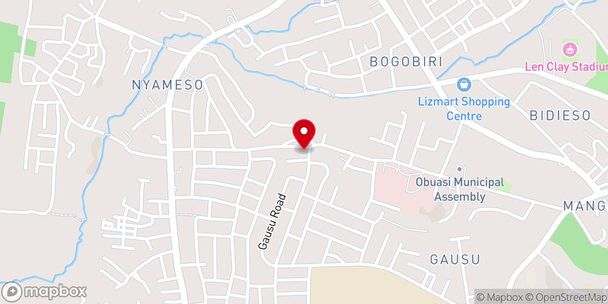 Map showing location of Harvest Chapel International,Unlimited Temple