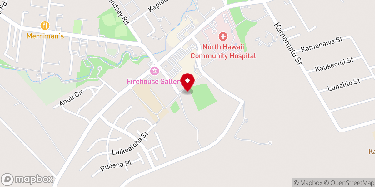 Map showing location of Mana Christian Ohana