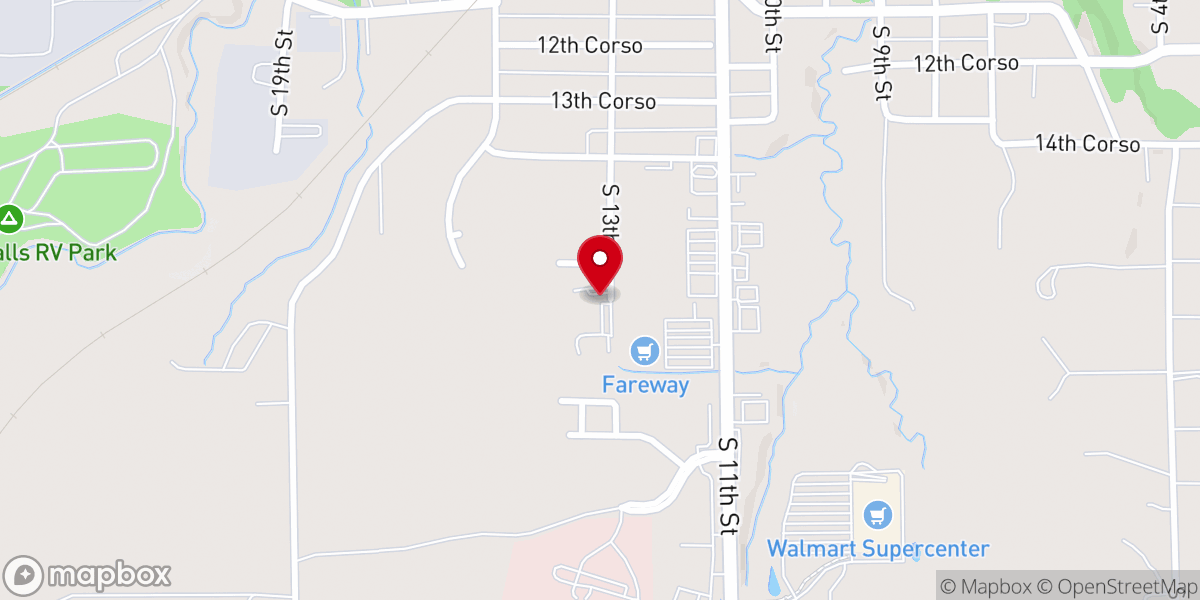 Map showing location of Pentecostal Kings Church