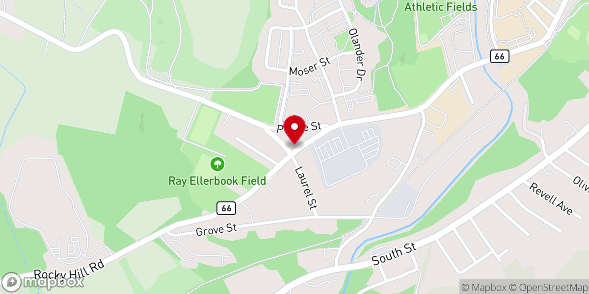 Map showing location of Resurrection Life Ministries