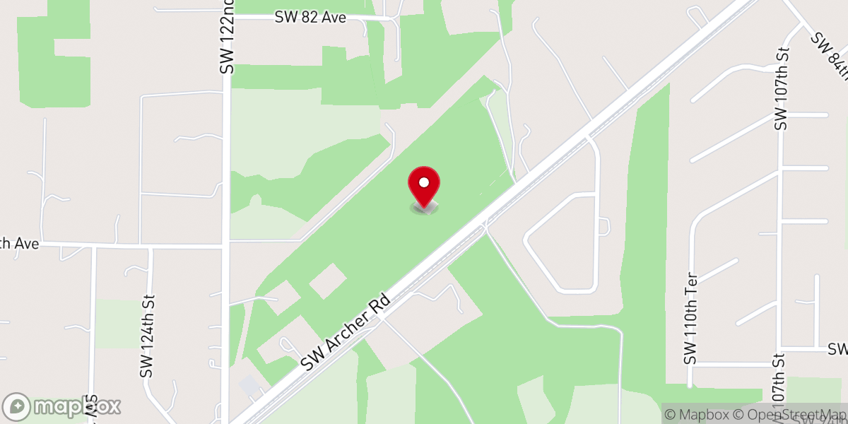 Map showing location of Trinity Christian Ministries Inc