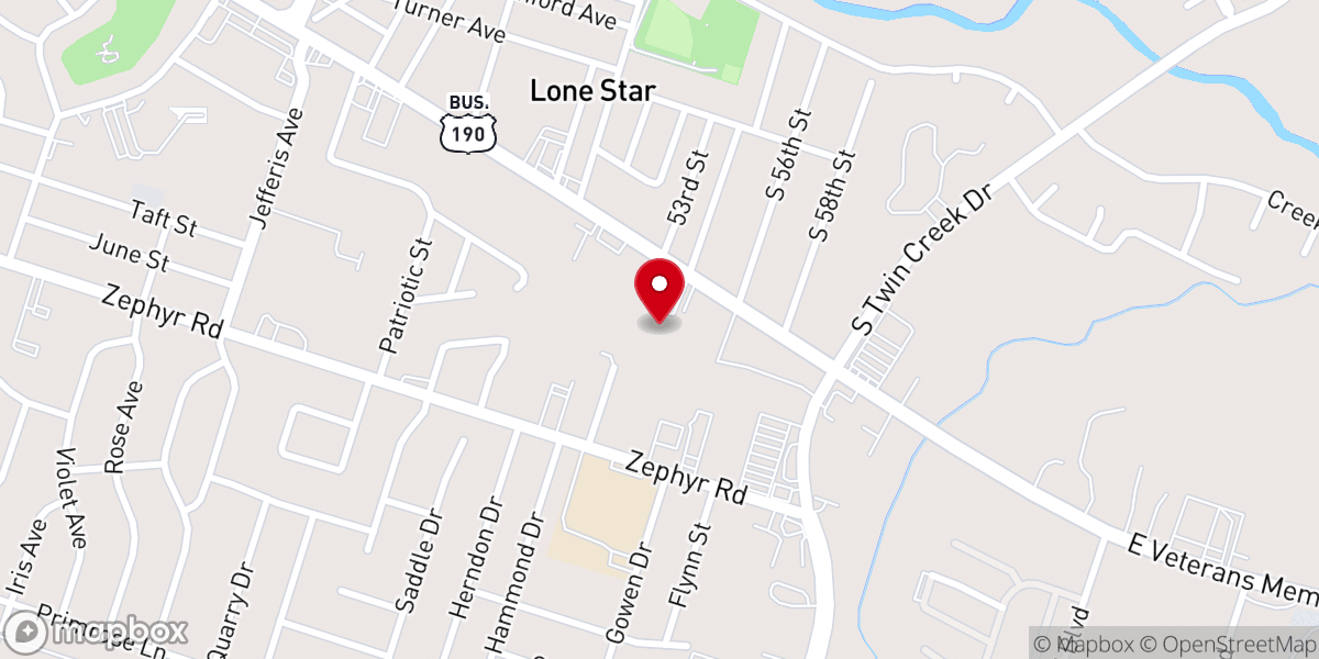 Map showing location of Iglesia Cristiana Ministerio Sanador