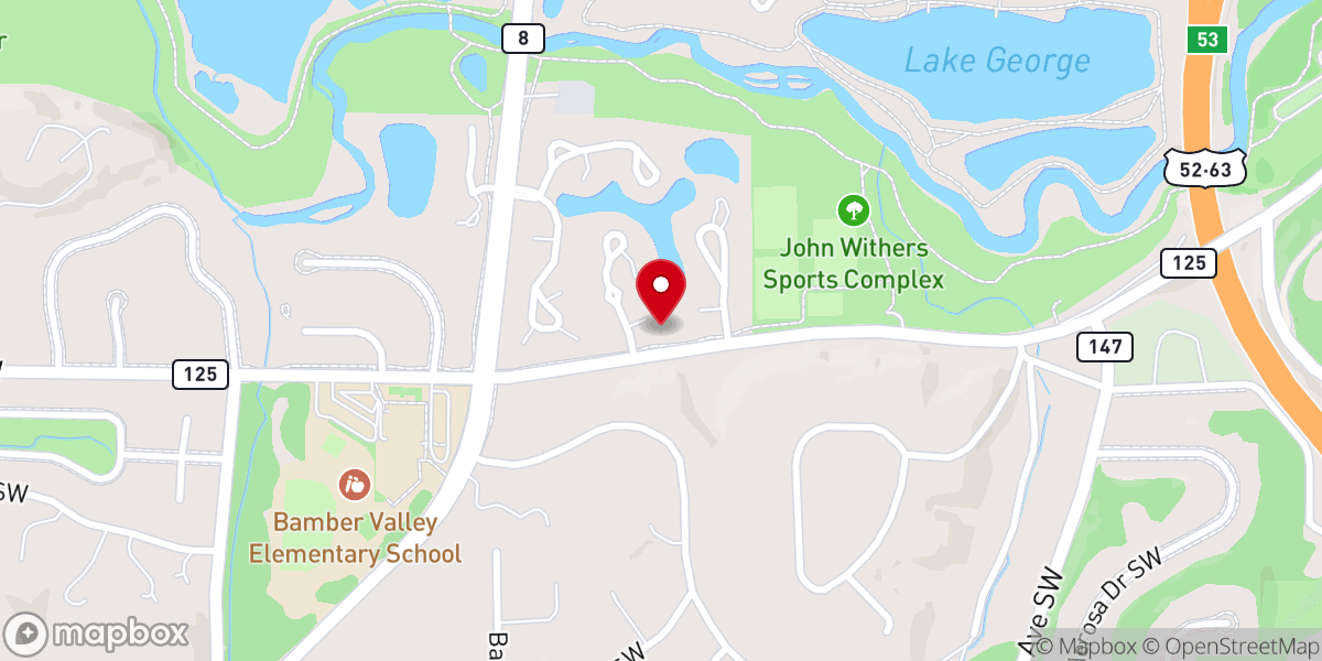 Map showing location of Schaap Family Foundation