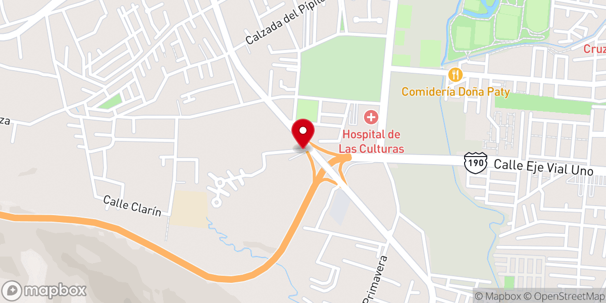 Map showing location of CONEXIÓN DE VIDA. Multicultural Church