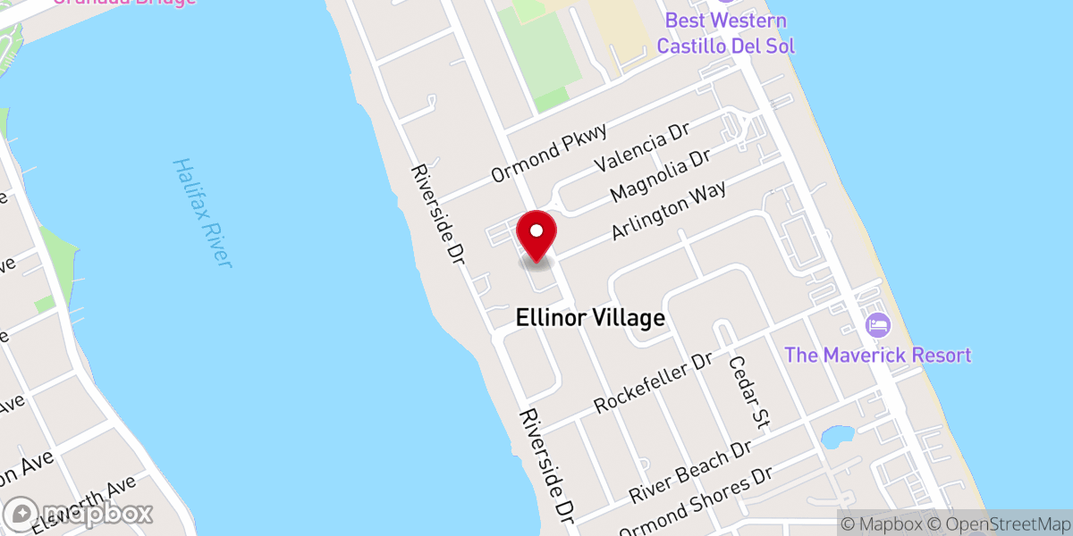 Map showing location of First United Methodist Church