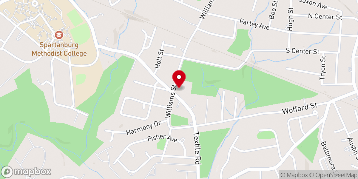 Map showing location of Abundant Life Church of God
