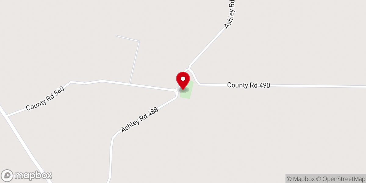 Map showing location of Judson Missionary Baptist Church