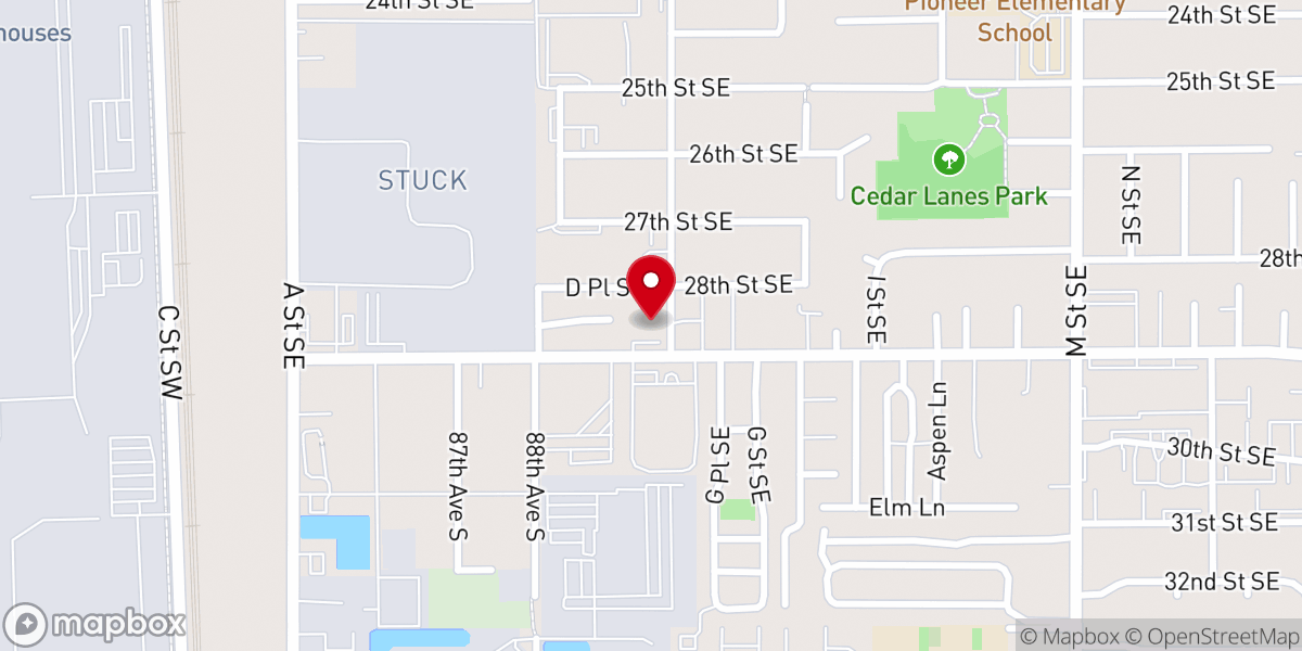 Map showing location of Beyond Barriers Ministries
