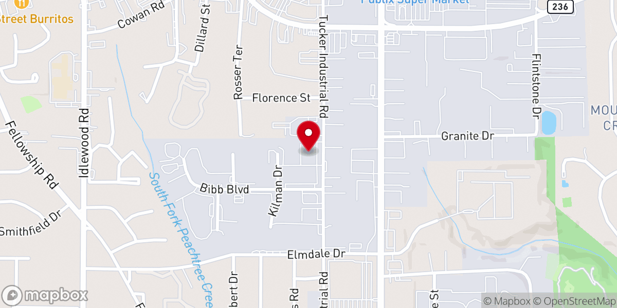 Map showing location of Reaching Beyond the Break Ministries Inc