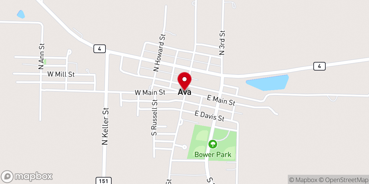 Map showing location of Sacff Inc