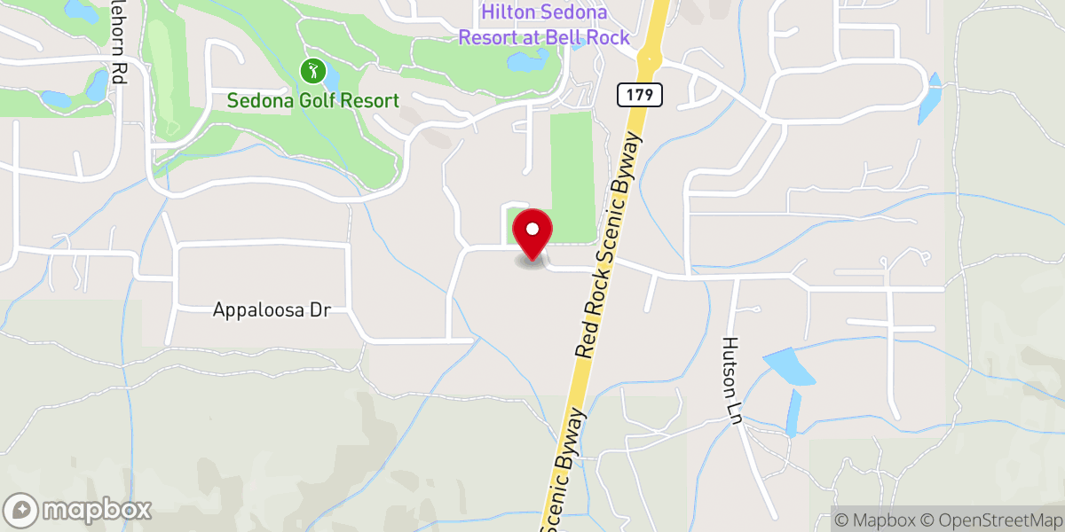 Map showing location of VOC Community Church-Nazarene