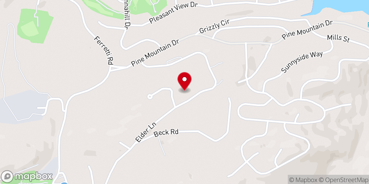 Map showing location of Groveland Seventh-day Adventist Church