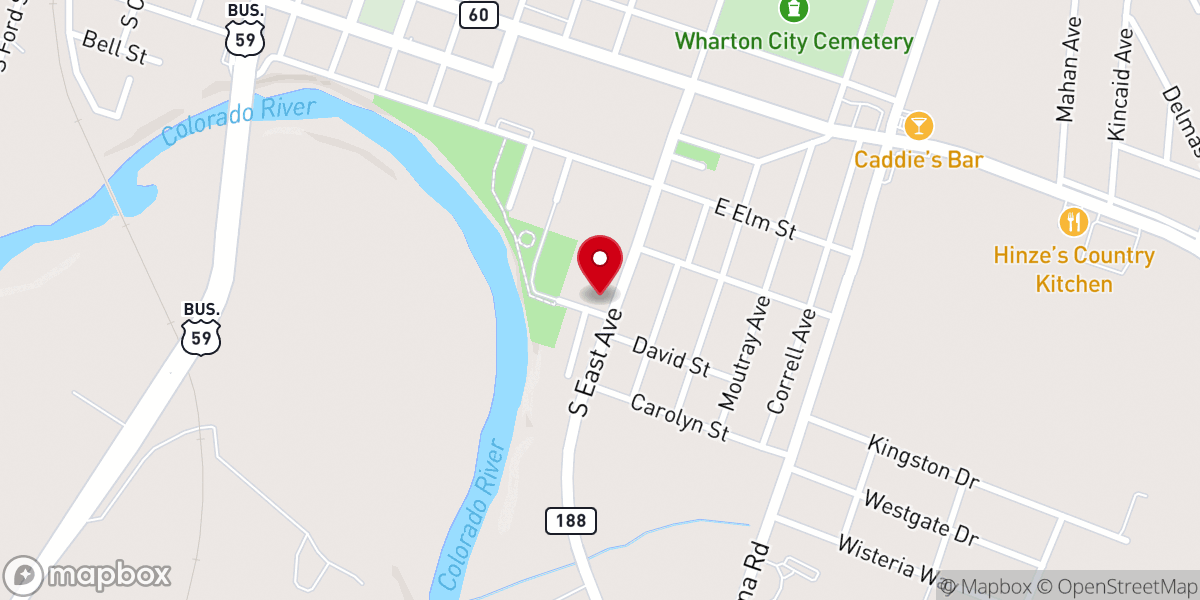 Map showing location of Our Lady of Mt Carmel Catholic Church