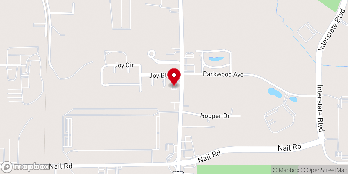 Map showing location of Christ Fellowship Presbyterian (PCA)