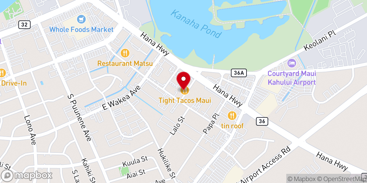 Map showing location of NewHope Kahului