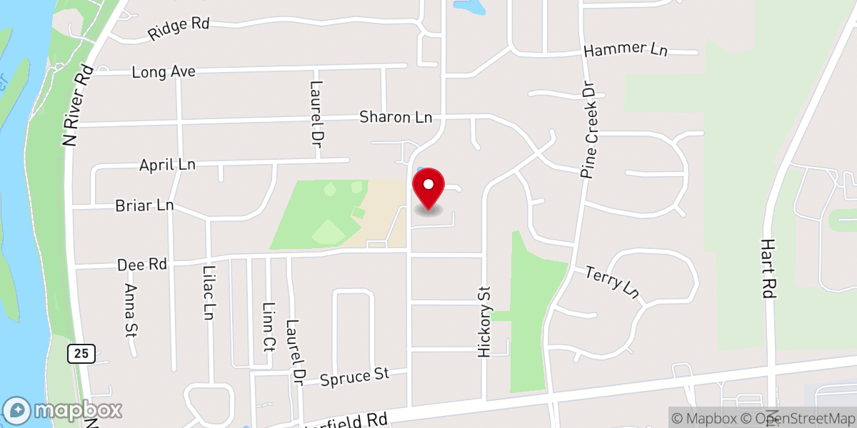 Map showing location of Chapelstreet Church
