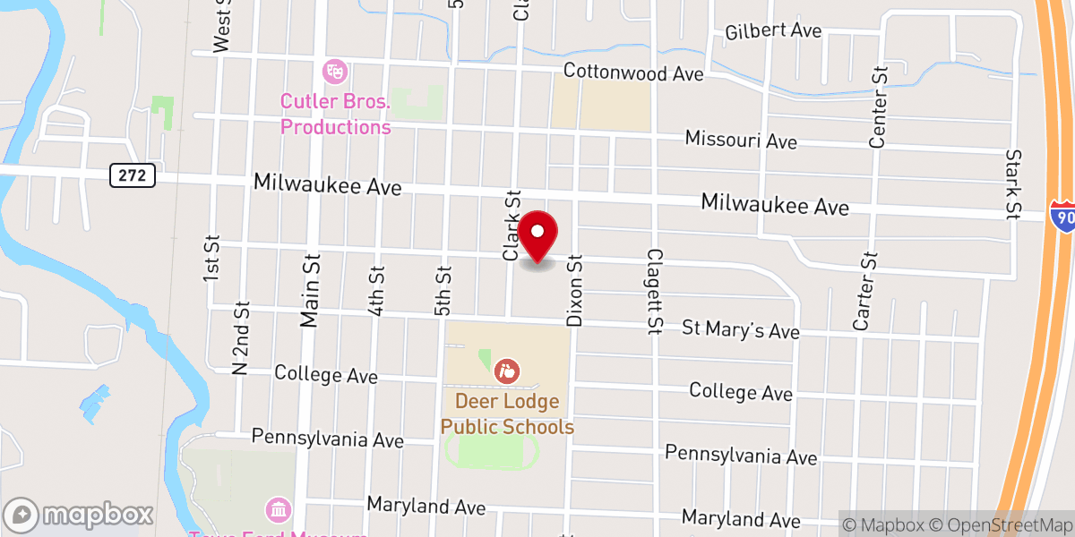 Map showing location of Immaculate Conception Church