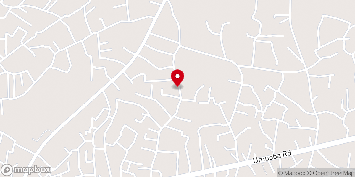 Map showing location of Redeemed christian church of God