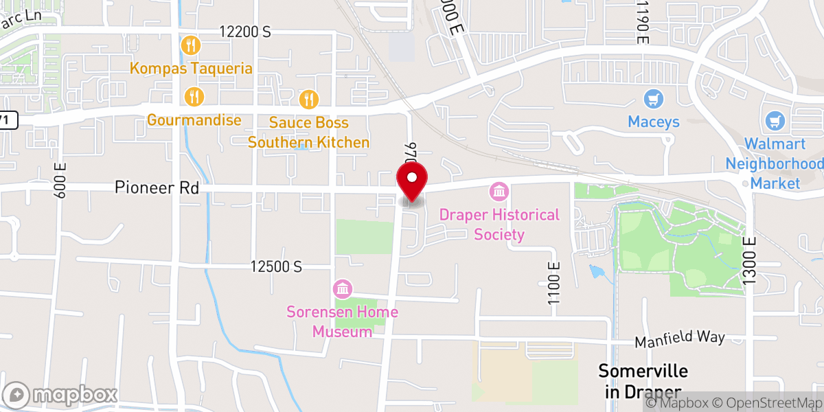 Map showing location of Iglesia cuadrangular .draperr