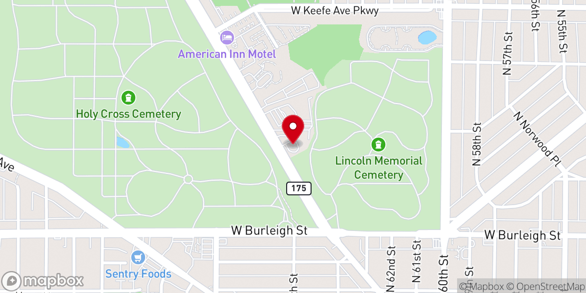 Map showing location of Maranatha Assembly of God Deaf Church