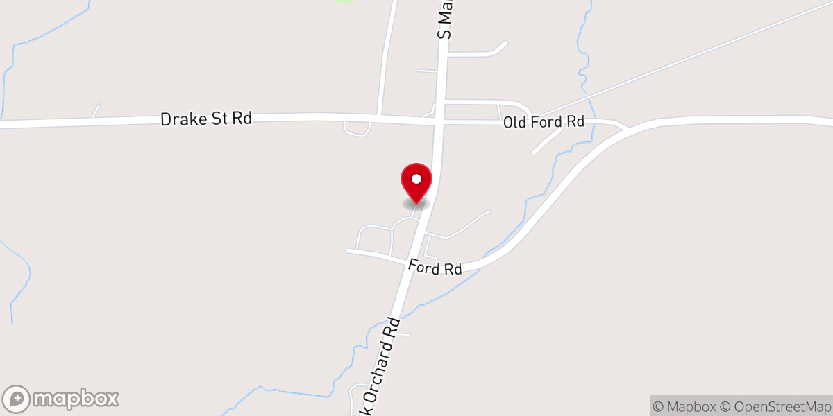 Map showing location of Overcome Christian Ministries Inc