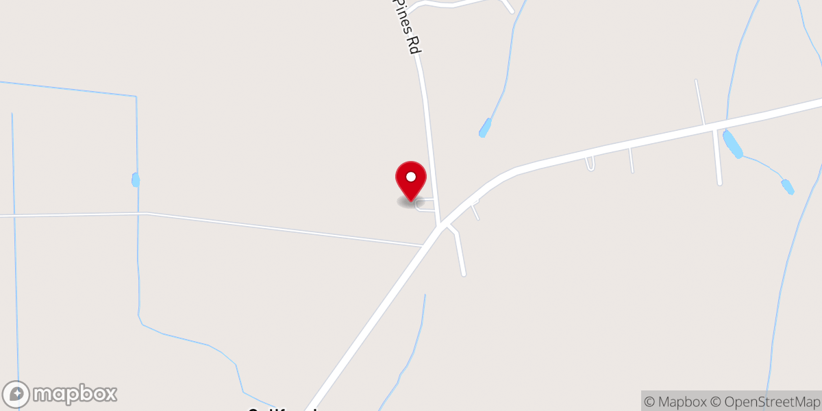 Map showing location of Saint Peter's Church of Christ