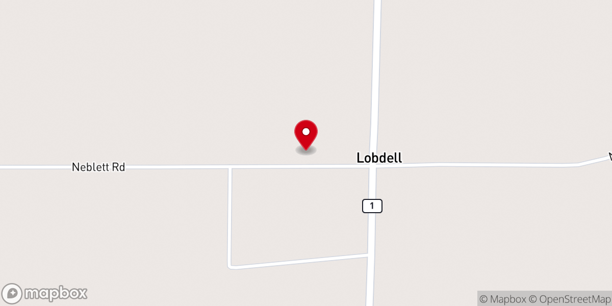 Map showing location of St John Baptist Church