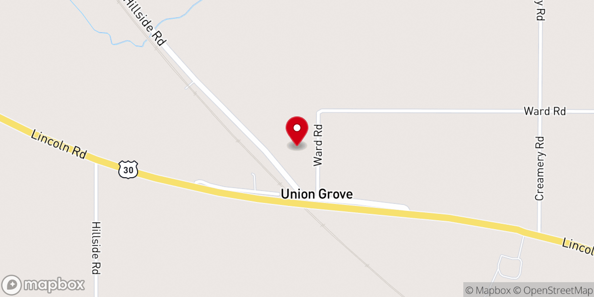 Map showing location of Kingdom Life Community Church