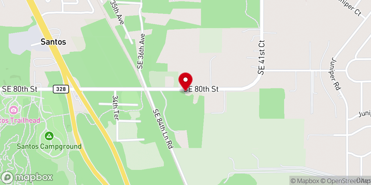 Map showing location of True Pentecostal Temple of God
