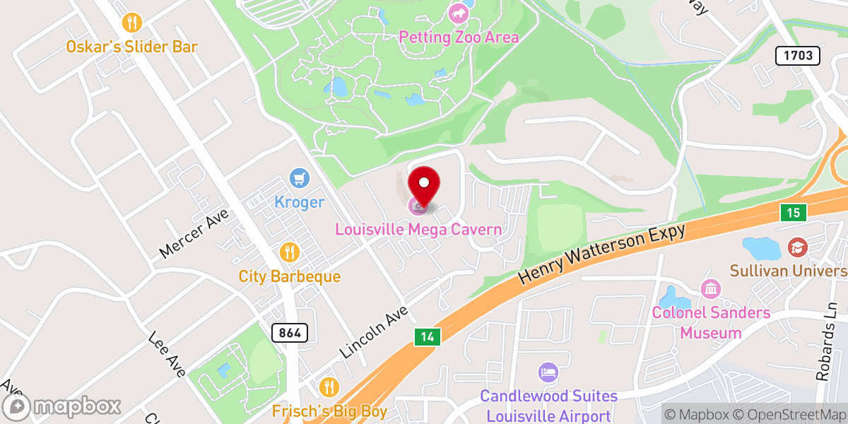 Map showing location of Statue