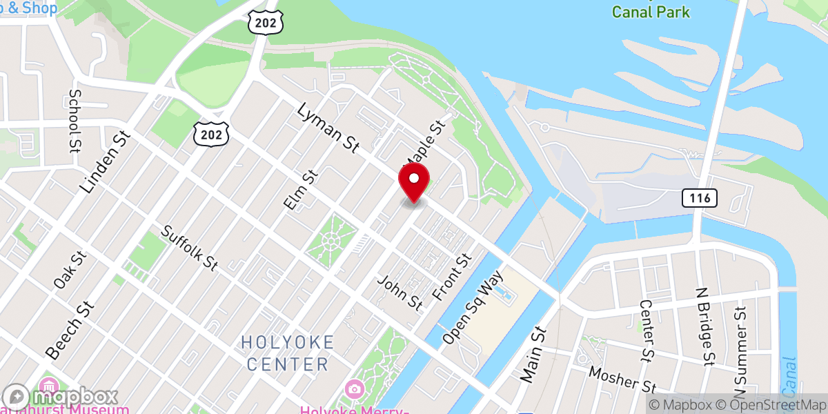 Map showing location of Iglesia Cristo Es El Camino