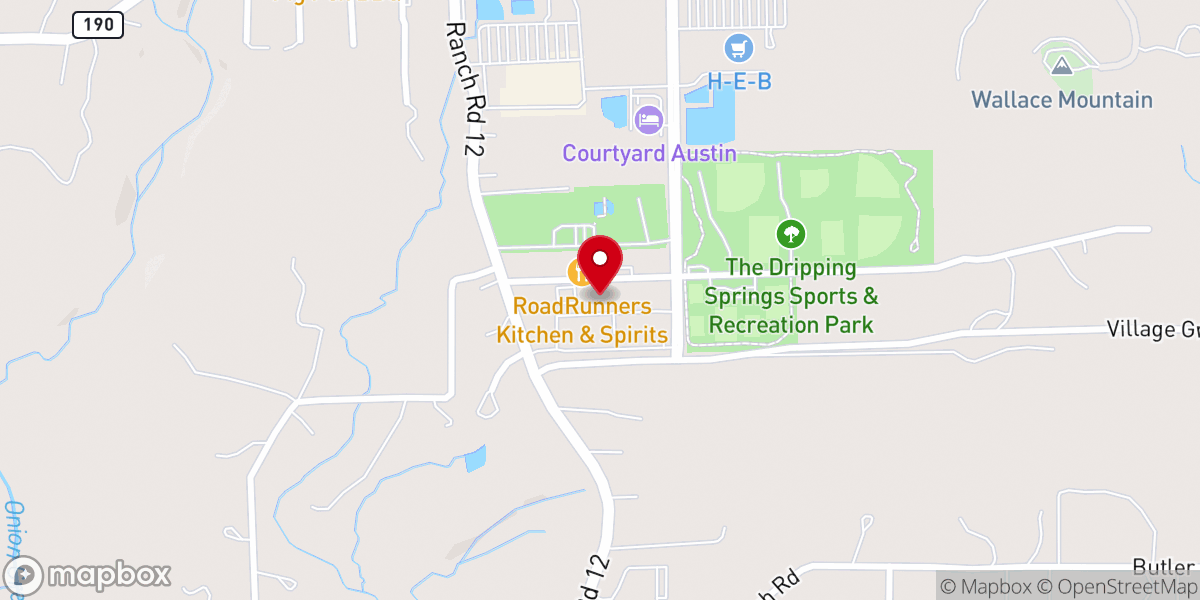 Map showing location of Church of the Springs