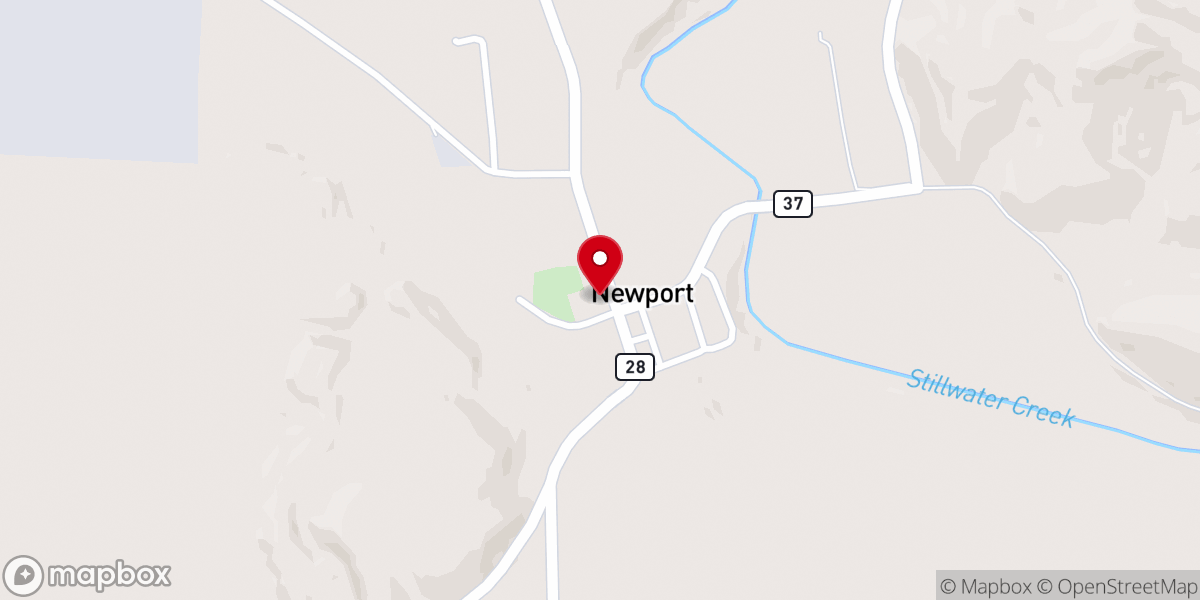 Map showing location of Church Newport Global Methodist
