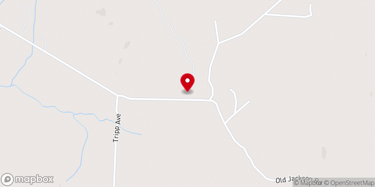 Map showing location of Crossroads Church (historical)