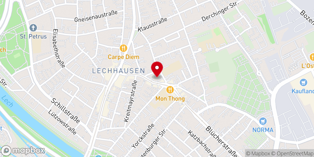 Map showing location of Pfarrkirche Sankt Pankratius