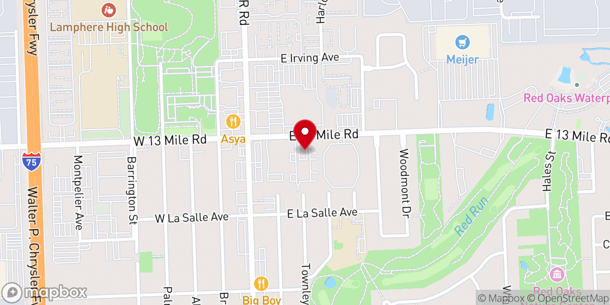 Map showing location of Free Will Baptist Chapel