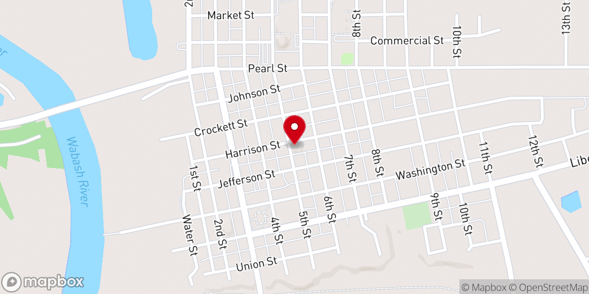 Map showing location of Covington Christian School