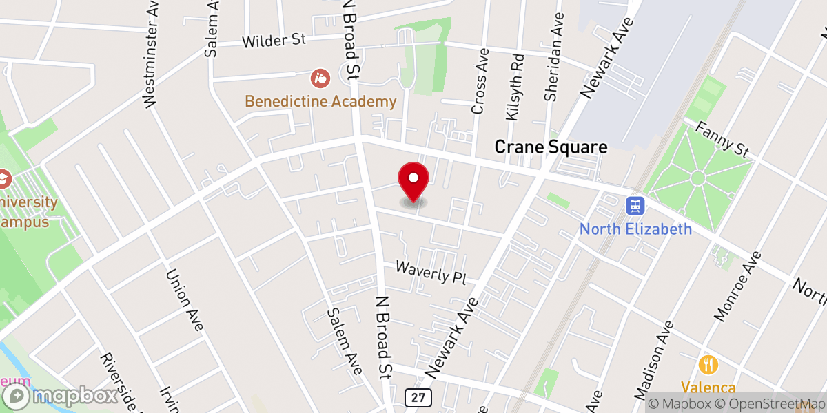 Map showing location of Iglesia Ni Cristo - Locale of Elizabeth