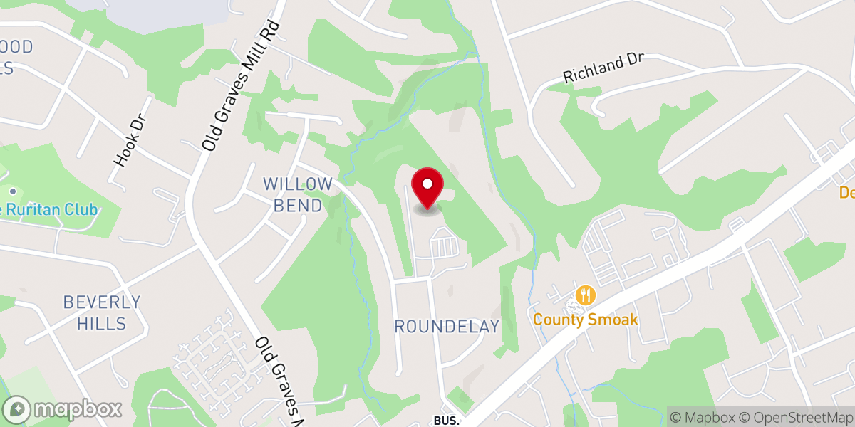 Map showing location of St Thomas More Catholic Church