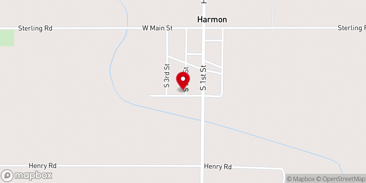 Map showing location of St Flannen Catholic Church