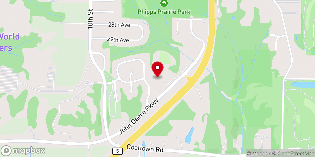 Map showing location of Sanctuary Church Ministries Inc