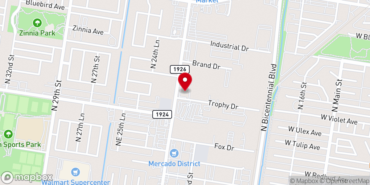 Map showing location of Nueva Casa