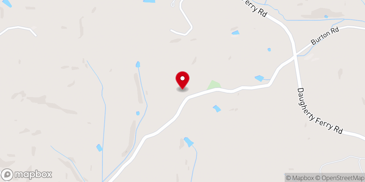 Map showing location of Lake Drive Baptist Church