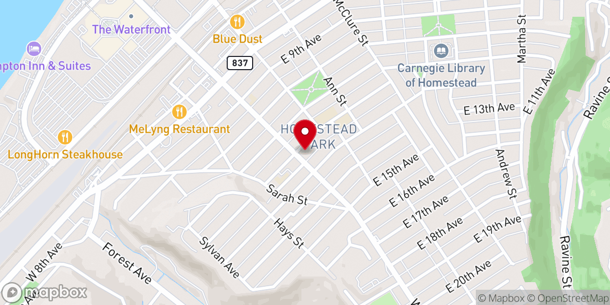 Map showing location of Vietnamese Buddha Association